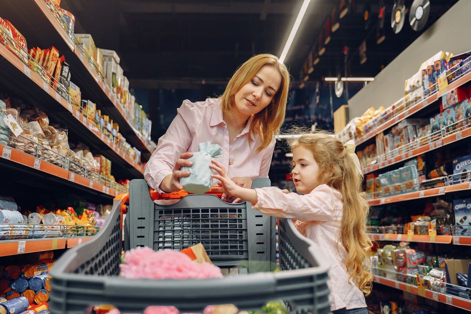Mother and child spending connected quality time together